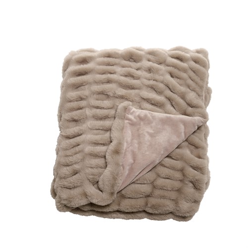 Throw Fluffy 130x170cm beige